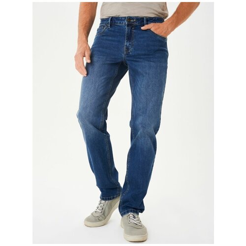 мужские зауженные джинсы krapiva, синие