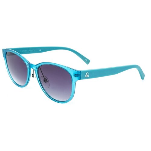 женские солнцезащитные очки united colors of benetton, голубые