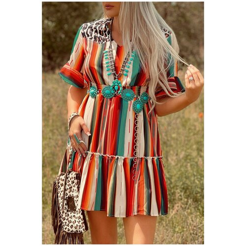 женское платье vitoricci, разноцветное