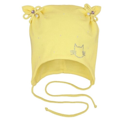 шапка mialt для девочки, желтая