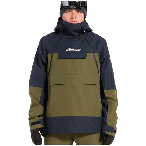мужская сноубордические куртка rehall, голубая