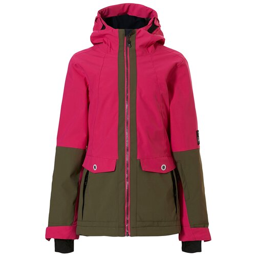 сноубордические куртка rehall для девочки, розовая
