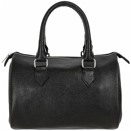 женская кожаные сумка versado, черная
