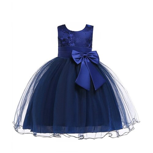 нарядные платье hang wing plastic industry co.,ltd для девочки, синее