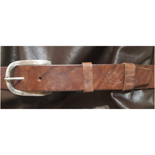кожаные ремень malinoff craft, коричневый