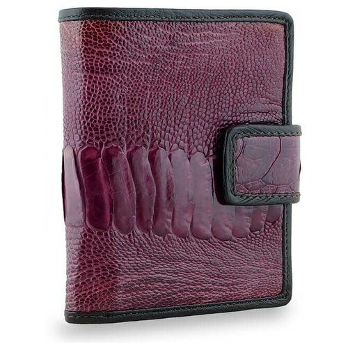 женский кошелёк exotic leather, фиолетовый