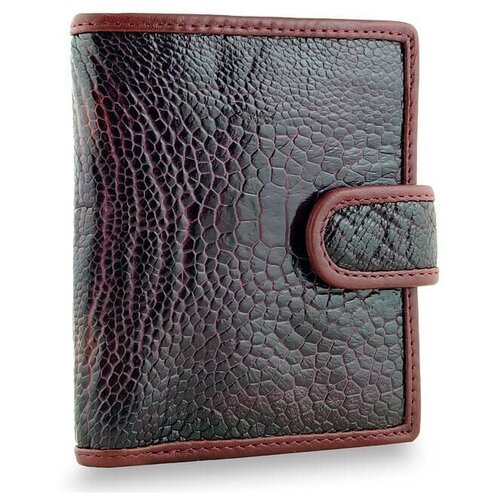 женский кошелёк exotic leather, фиолетовый