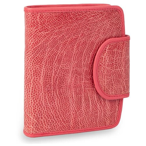женский кошелёк exotic leather, розовый