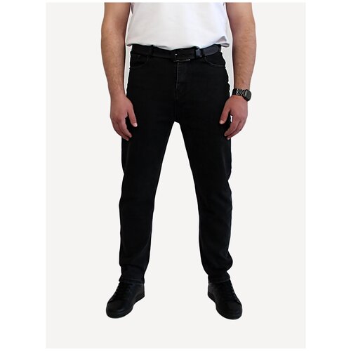 мужские джинсы с высокой посадкой sp, черные