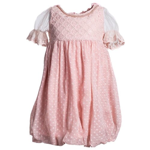платье мини cascatto для девочки, розовое