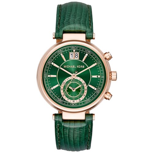 женские часы michael kors, зеленые