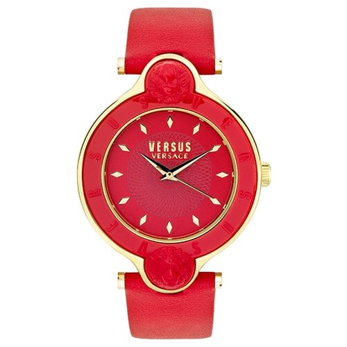 женские часы versus versace, красные