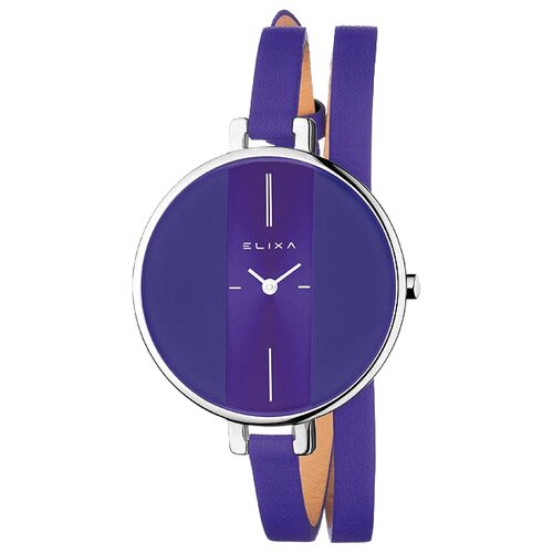 женские часы elixa, фиолетовые