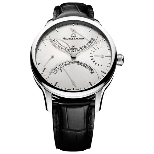 мужские часы maurice lacroix, серебряные