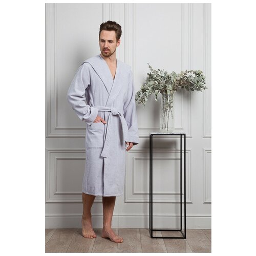 мужской халат monti, серый