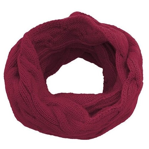 шерстяные шарф mialt для девочки, красный