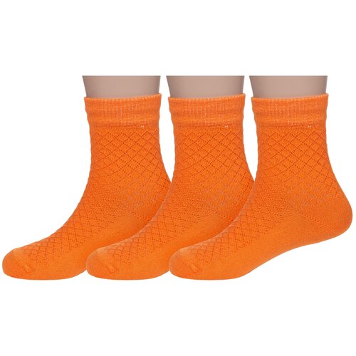 носки алсу для мальчика, оранжевые