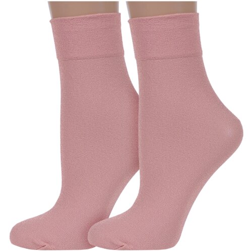 женские носки conte, розовые