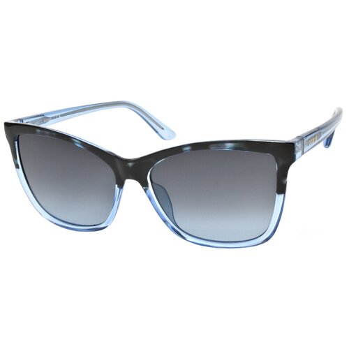 женские солнцезащитные очки guess, голубые