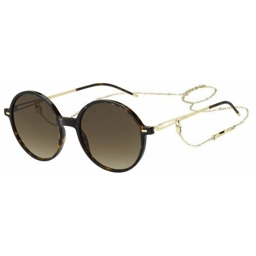 женские солнцезащитные очки boss, коричневые