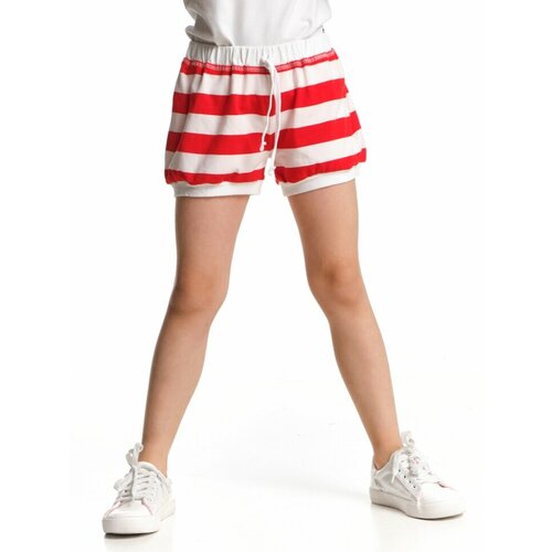 шорты mini maxi для девочки, красные