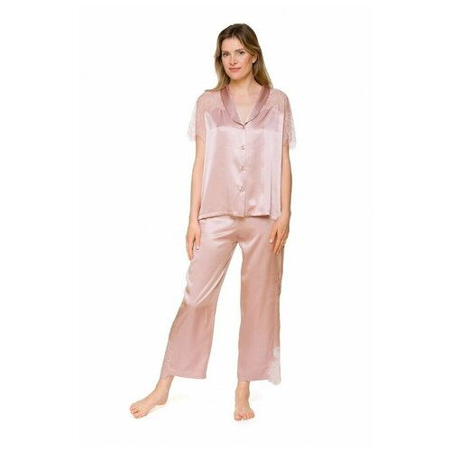женская пижама lunaretta, розовая