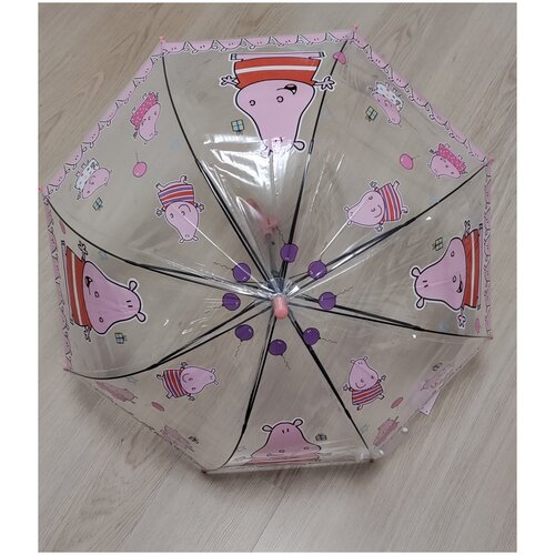 зонт-трости diniya для девочки, зеленый
