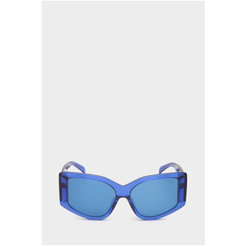 солнцезащитные очки кошачьи глаза fakoshima, голубые
