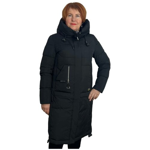 женская куртка удлиненные hannan, черная