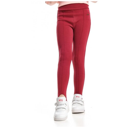 брюки mini maxi для девочки, бордовые
