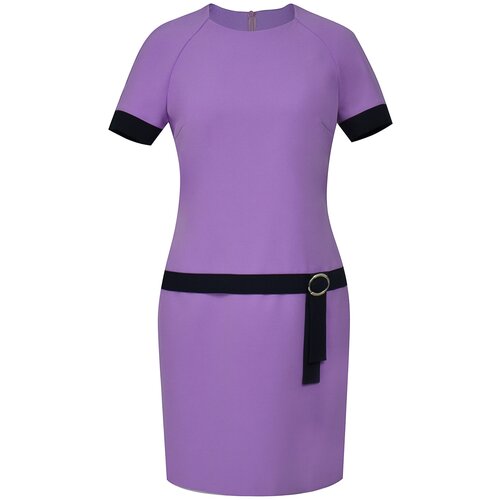 женское платье-футляр mila bezgerts, фиолетовое