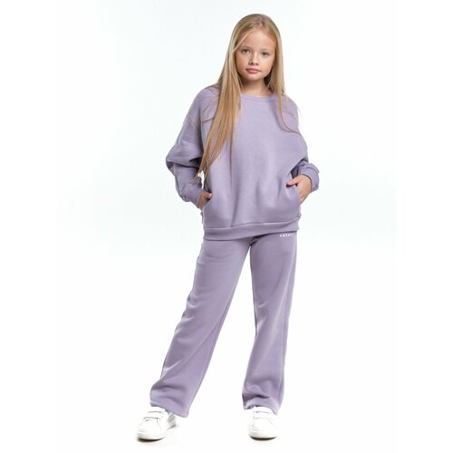 спортивный костюм mini maxi для девочки, фиолетовый