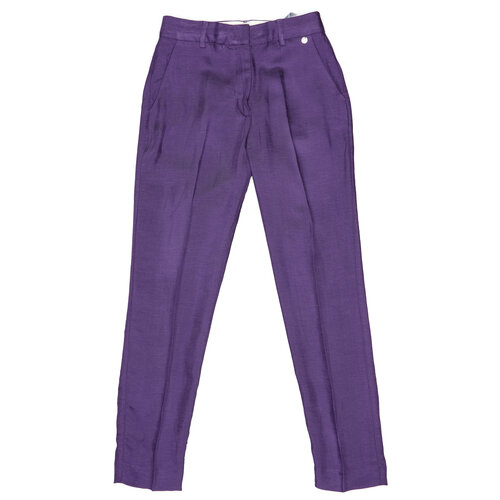 женские повседневные брюки liu jo, фиолетовые