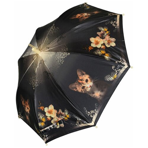зонт-трости rain-brella для девочки, коричневый