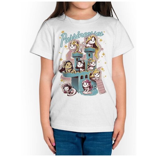 футболка dreamshirts studio для девочки, белая