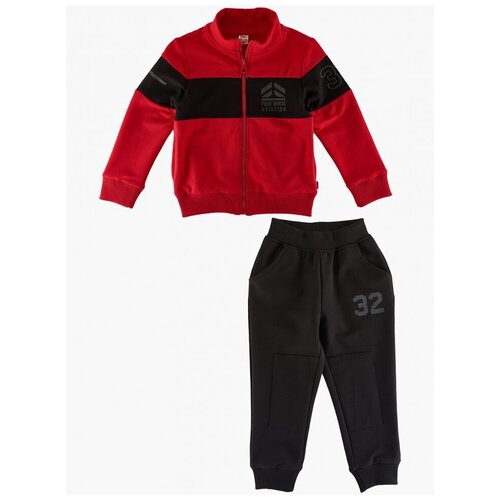 спортивный костюм mini maxi для мальчика, красный