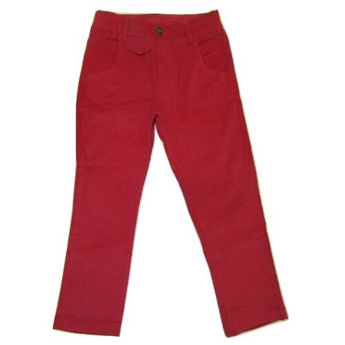 прямые брюки nucleo для мальчика, красные