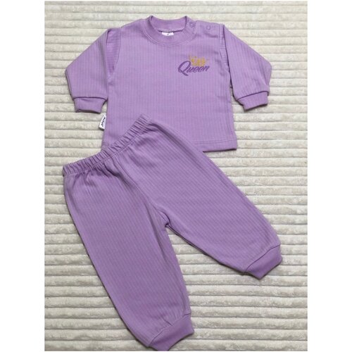 повседневные брюки elbebek для девочки, фиолетовые