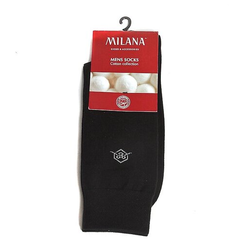 мужские носки milana, черные
