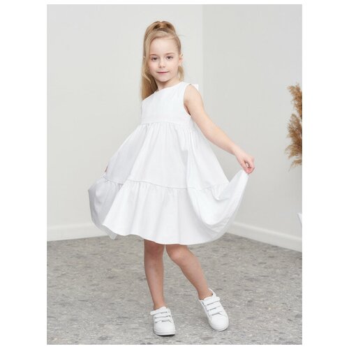 платье nikilina для девочки, белое