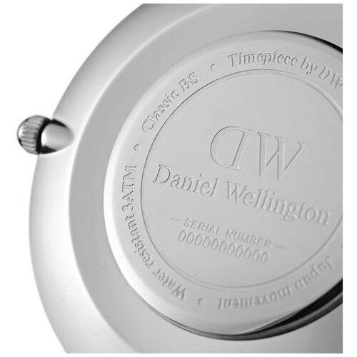 женские часы daniel wellington, серебряные