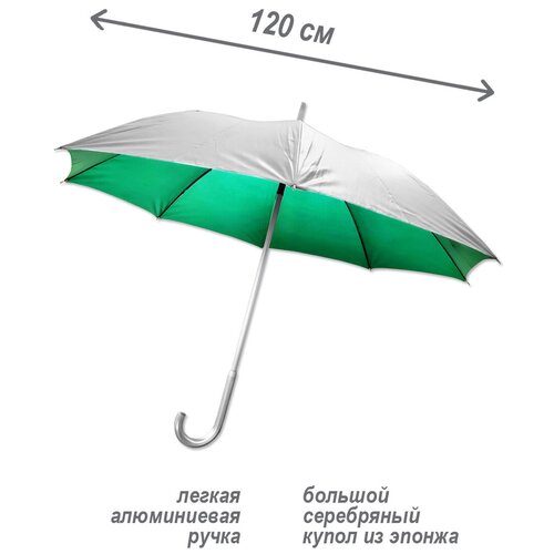 женский зонт-трости фабрика зонтов, зеленый