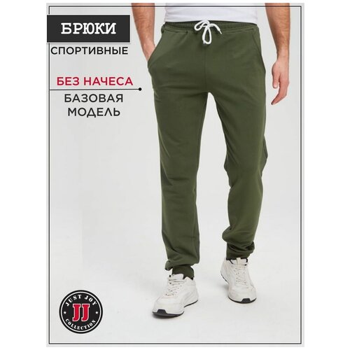 мужские спортивные брюки just joy, зеленые