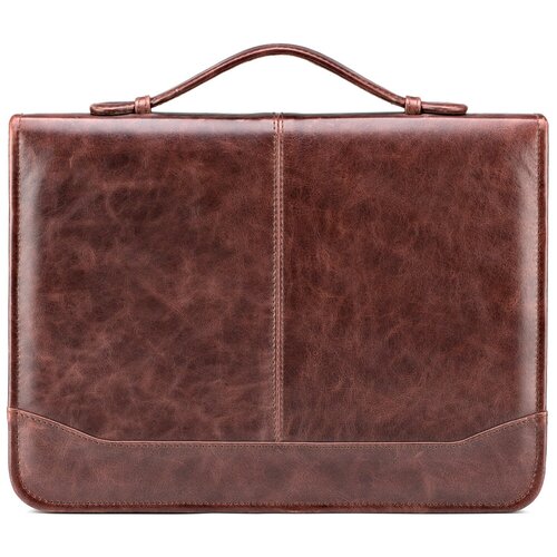 портфель мастерская сумок кожинка, коричневый