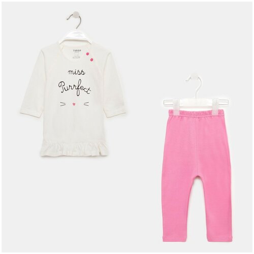 повседневные брюки takro для девочки, розовые