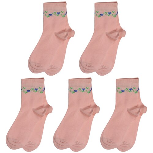 носки lorenzline для девочки, розовые