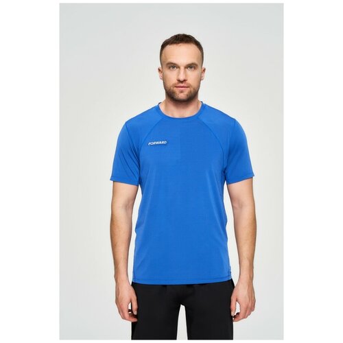 мужская футболка с коротким рукавом forward, голубая