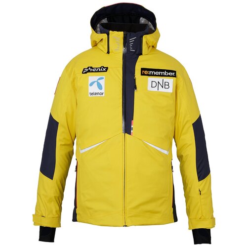 мужская горнолыжные куртка phenix, желтая