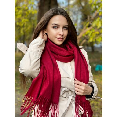 женский шарф cashmere, оранжевый
