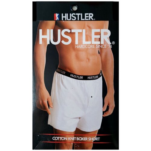 мужские трусы-боксеры hustler lingerie, белые